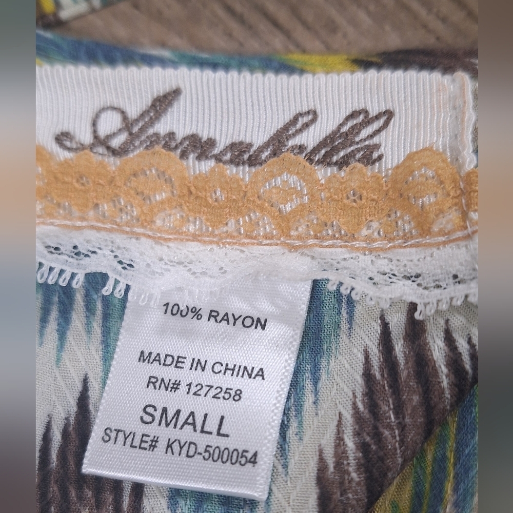 Annabella  Aztec print sundress sz S - Picture 5 of 7